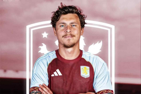 Aston Villa thành công chiêu mộ cựu sao Man United
