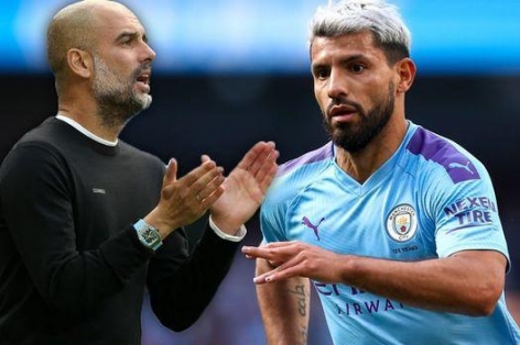 Aguero ngỡ ngàng trước làn sóng chỉ trích Pep Guardiola