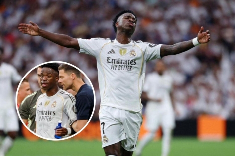 Vinicius bức xúc với quyết định khó hiểu của Xabi Alonso
