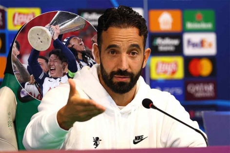 Ruben Amorim: 'MU chơi tốt hơn khi không dự cúp châu Âu'