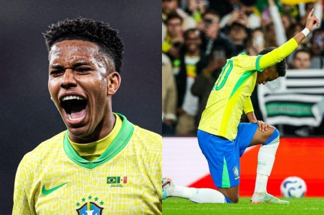 Thần đồng Brazil 17 tuổi tái lập kỳ tích từ thời Pele