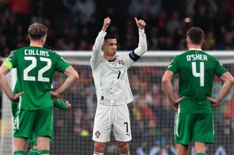 Huyền thoại Ireland chỉ trích Ronaldo thiếu khiêm tốn