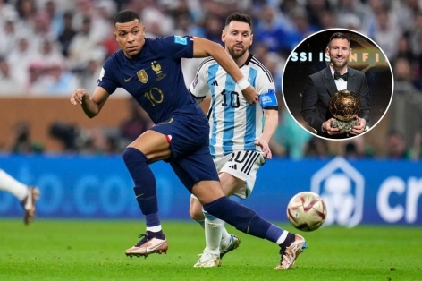Mbappe: 'Chung kết 2022 kết thúc là tôi biết Messi thắng Quả bóng Vàng'