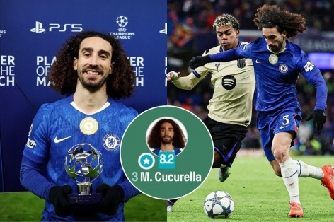 Cucurella gây sốt với màn trình diễn khiến Yamal 'mất hút'