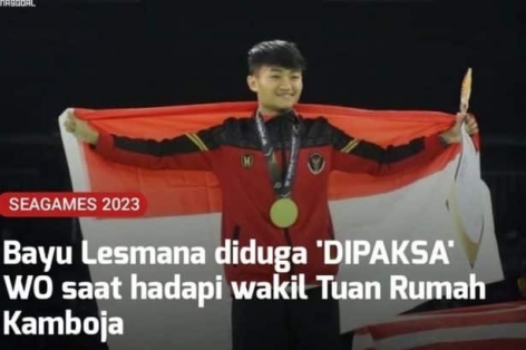 Indonesia cáo buộc Campuchia gian lận, VĐV không cần đánh cũng giành HCV