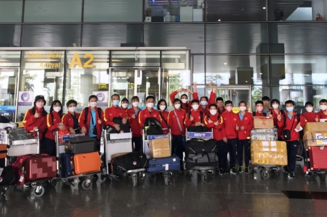 ĐT Futsal nữ kết thúc tập huấn nước ngoài, sẵn sàng cho SEA Games 31
