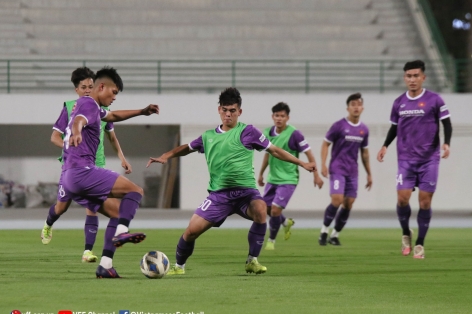 Quyết tạo nên bất ngờ ở VCK U23 châu Á, U23 Việt Nam tập hai giáo án đặc biệt