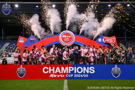 Buriram United hoàn tất cú ăn 4 lịch sử