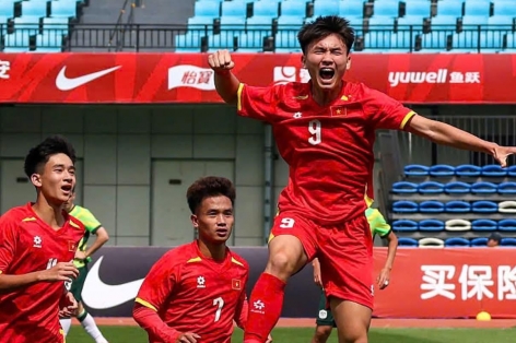 U16 Việt Nam thắng trận đầu tiên ở Trung Quốc