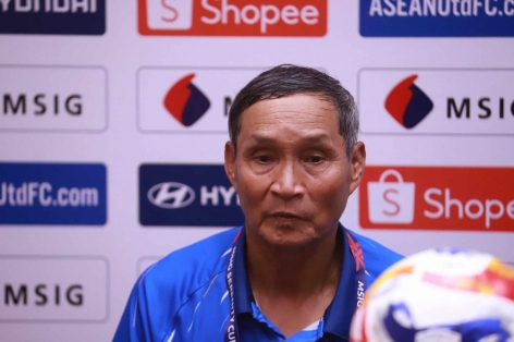 HLV Mai Đức Chung: 'Trận này khiến tôi nhớ tới chung kết SEA Games 2003'
