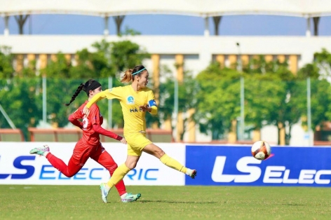 Vừa trở về từ AFF Cup, loạt cầu thủ ĐT nữ Việt Nam liên tiếp ghi bàn ở giải VĐQG