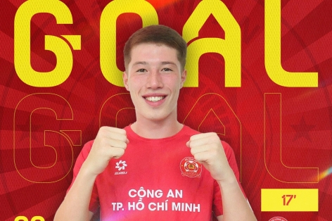 Trực tiếp Công an TP HCM 2-1 Ninh Bình: Việt kiều Lee Williams lập công