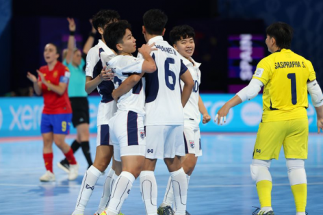 ĐT Thái Lan thua cực đậm 2-5 ở World Cup