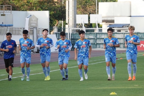 U22 Việt Nam vắng 3 cầu thủ ở buổi tập đầu tiên