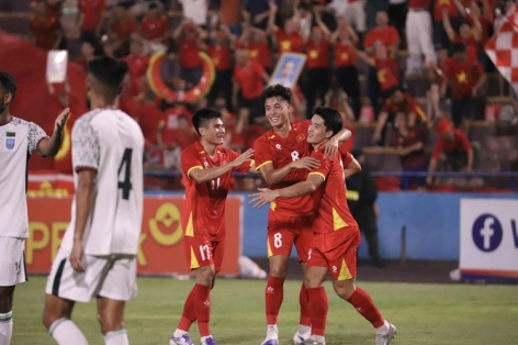 U23 Việt Nam nối dài chuỗi thành tích ấn tượng tại SVĐ Việt Trì