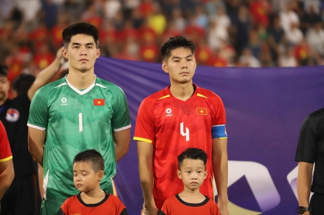 Thủ môn từng gây sốt của U23 Việt Nam phát biểu sau trận thắng Yemen