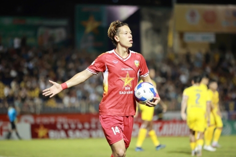 Trực tiếp SLNA 1-1 Hà Tĩnh: Thế trận sôi động
