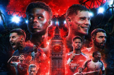 Vòng 12 Ngoại hạng Anh: Rực lửa derby Bắc London