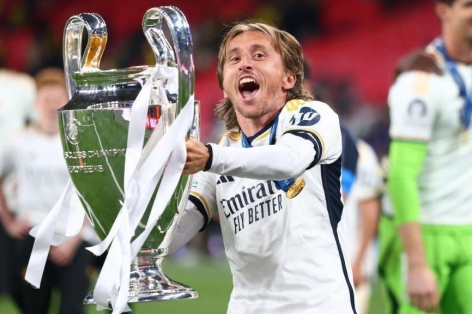 Luka Modric ước được gắn bó với Real Madrid tới lúc giải nghệ
