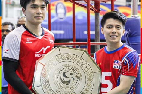 Hai đại diện ĐNÁ vô địch giải bóng chuyền Four Nations Cup 2023