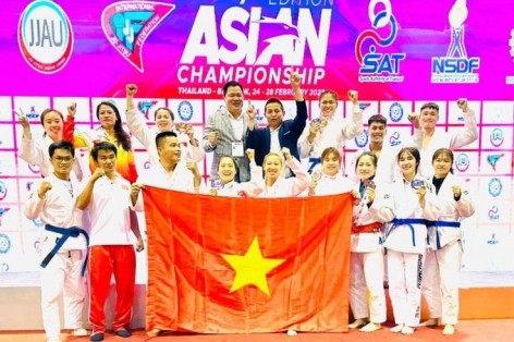 Jujitsu Việt Nam có VĐV vào chung kết, chờ HCV đầu tiên của SEA Games 32