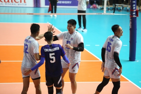 Bóng chuyền nam Campuchia vào bán kết SEA Games 32, Việt Nam phải chờ