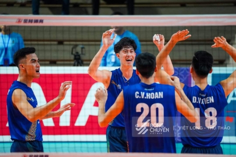 Xác định 4 đội bóng vào bán kết bóng chuyền nam SEA Games 32