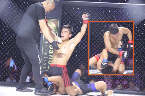 Học trò của Duy Nhất 'đấm như giã gạo' vào mặt cao thủ Trung Quốc