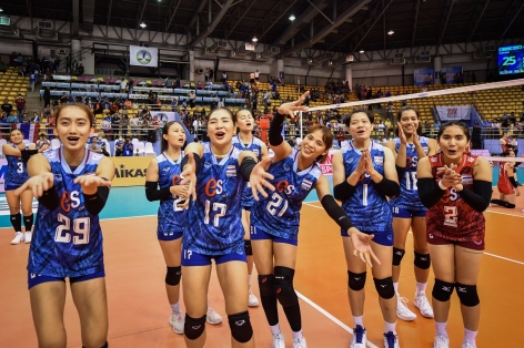 Danh sách á quân Thái Lan dự ASIAD 19 môn bóng chuyền nữ