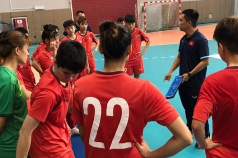 SEA Games 31: ĐT nữ futsal Việt Nam khép lại chuyến tập huấn tại Bahrain