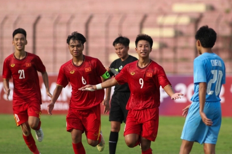 Việt Nam thắng hủy diệt trước ngày đấu Indonesia ở giải AFF U16