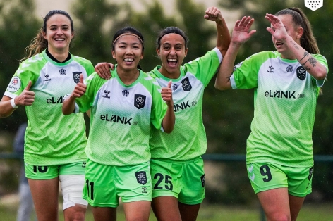 Huỳnh Như tiếp tục 'ghi điểm' cùng Lank FC