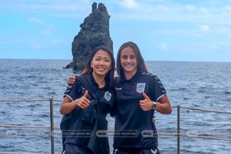 Huỳnh Như gửi lời chào Lank FC