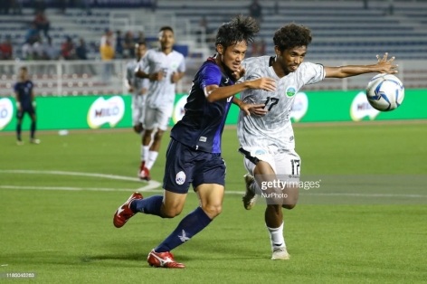 VIDEO: Thắng sốc Philippines, tiền đạo U22 Đông Timor ăn mừng như Ronaldo
