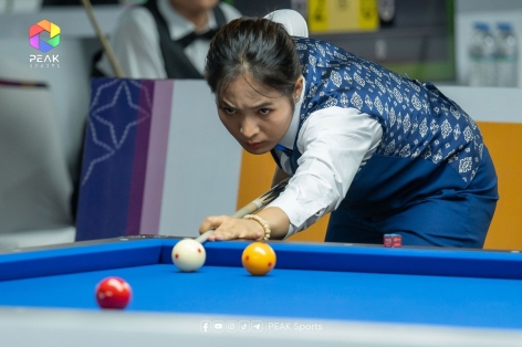 'Thánh nữ billiards' Campuchia đánh bại cơ thủ Việt Nam để giành HCV SEA Games