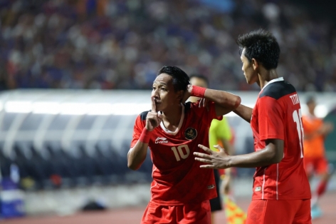 Beckham tuyên bố U22 Indonesia không ngán đội nào ở bán kết SEA Games 
