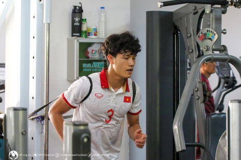 U22 Việt Nam tích cực tập luyện hướng tới trận tranh HCĐ với Myanmar