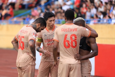 CLB CAHN nhận tin dữ ở trận tranh vô địch V-League