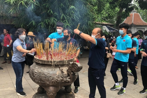 HLV Park cùng U23 Việt Nam làm 'thủ tục đặc biệt' trước ngày đá Hàn Quốc