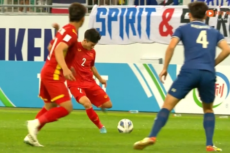 VIDEO: Cầu thủ U23 Việt Nam 'xé lưới' Thái Lan ngay ở giây thứ 20 tại VCK U23 Châu Á