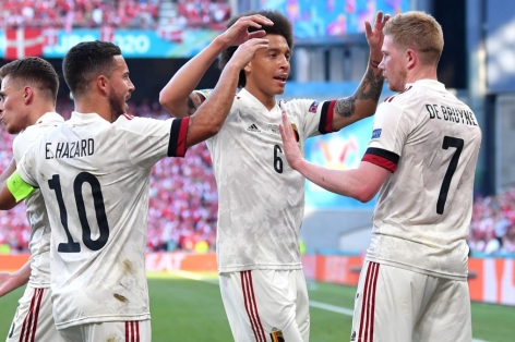 ĐT Bỉ đạt thành tích ấn tượng chưa từng có tại Euro 2021