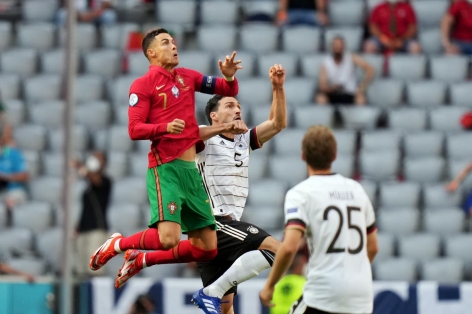 Ronaldo và đồng đội lập kỷ lục buồn ở Euro 2021