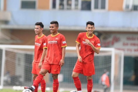 U22 Việt Nam lấy ĐTQG làm động lực để phấn đấu
