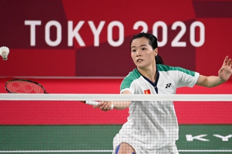 Thùy Linh thất bại đáng tiếc trước tay vợt số 1 thế giới ở OLYMPIC 2021