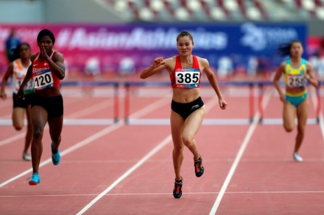 Khoảnh khắc chân chạy Việt Nam trở thành nhà vô địch châu Á năm 2019