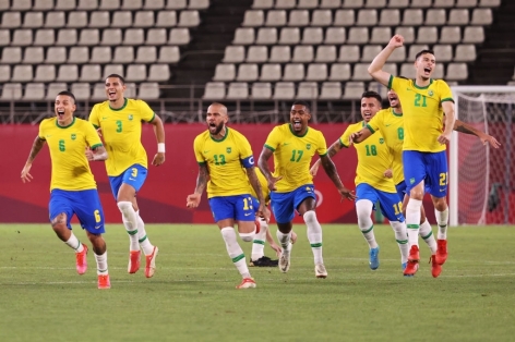 Brazil bảo vệ thành công huy chương vàng OLYMPIC