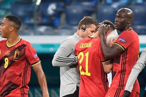 ĐT Bỉ trả giá đắt sau trận thắng trước ĐT Nga ngày ra quân Euro 2021
