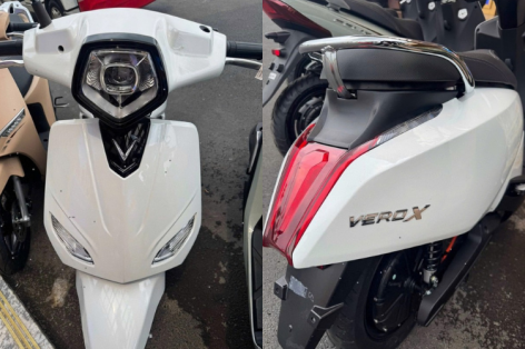 VinFast Vero X lộ ảnh thực tế: Xe máy điện có pin tháo rời, giá ưu đãi chỉ hơn 30 triệu đồng