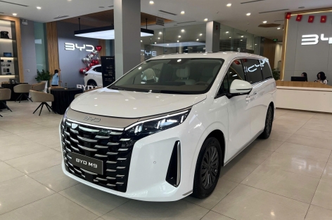 BYD M9 ra mắt tại Việt Nam: MPV 7 chỗ plug-in hybrid giá từ 1,999 tỷ đồng