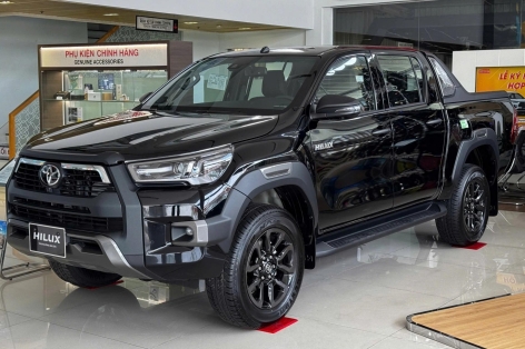 Xe bán tải tăng trưởng mạnh nhờ ưu đãi, Toyota Hilux bứt tốc nhưng Ford Ranger vẫn dẫn đầu